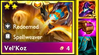 3 star VelKoz is SO POWERFUL ⭐⭐⭐ ft 6 Spellweaver [upl. by Deana567]