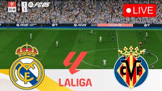 LIVE Real Madrid Vs Villarreal CF  FULL MATCH  EA SPORTS LALIGA 202425 [upl. by Lisbeth]