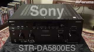 Sony STRDA5800ES 9 Channel AV Receiver Review [upl. by Akire485]