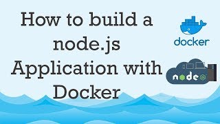 How to build Nodejs Application with Docker  Nodejs with Docker [upl. by Schwarz]