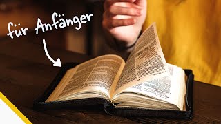 Wie fängt man an die Bibel zu lesen [upl. by Silletram]