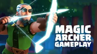 Clash Royale Magic Archer Gameplay Reveal New Legendary Card [upl. by Royal189]