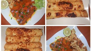 Sabaayad iyo maraq fudud oo macaan Easy Chapati and beef sauce 👌 😋 MashaAllah nnacooking [upl. by Cheshire]