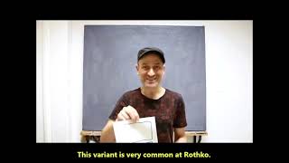 Paint like Rothko  online class with English subtitles [upl. by Neilson]