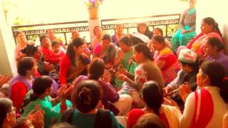 होली4पनघट पे खड़े नन्दलाल गागरिया कैसे भरू Mahila Holi Panghat pe khadhe nandlal [upl. by Rekab]