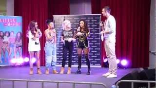 Little Mix  Interview Live at Eastland SC Melbourne AUS Nov 1st 2012 [upl. by Nlocnil]