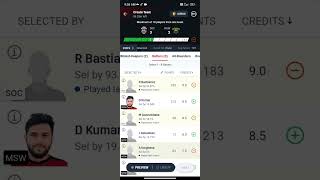 SOC VS MSW DREAM11 PREDICTION।। SOC VS MSW DREAM11 TEAM TODAY।। SOC VS MSW DREAM11 TEAM [upl. by Faulkner991]