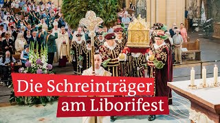 Liborifest in Paderborn Die Schreinträger des LiboriSchreins [upl. by Cointon]