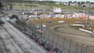 Rockfords NASCAR Late Models racing on dirt  Fast Dash Race ROCKFORD SPEEDWAY [upl. by Nyra]