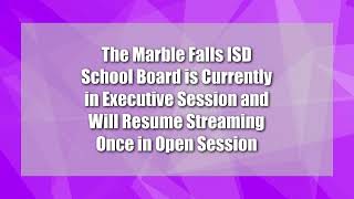 Marble Falls ISD Board Meeting 41524 [upl. by Hasen]