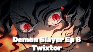 Demon Slayer Episode 8 Twixtor  4K CC DEMON SLAYER S4  Wukong Twixtor [upl. by Aela]