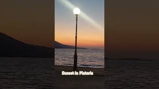 Sunset in Plataria greece life sunset energetic energy enjoy [upl. by Krystal]