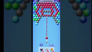 New bubble shooter games  Bubble shooter game new trick suit bubbles game level 33 [upl. by Sirtemed668]