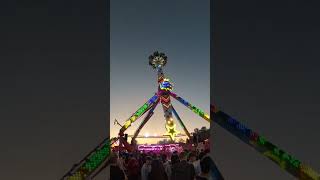 Salto Mortale  Pfisterer Offride  Sinsheim Fohlenmarkt 2024  Kirmes Fahrgeschäft  Mondial [upl. by Leahcimauhsoj]