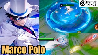 MARCO POLO CHINA PRO PLAYER 66 WINRATE HONOR OF KINGS X DETECTIVE CONAN COLLABORATION NEW SKIN 🇨🇳 [upl. by Dusa185]