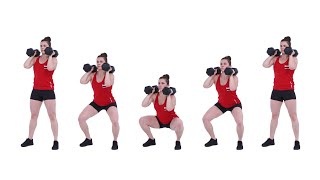 The Dumbbell Front Squat [upl. by Elik]