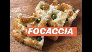 TU COME LA PREPARI FOCACCIA COME IN PANETTERIA RICETTA UNTA CUCINANDOMELAGODO [upl. by Tristis]