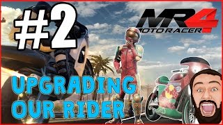 UPGRADING OUR RIDER  Moto Racer 4 Xbox One [upl. by Nyroc530]