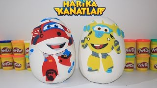 Harika Kanatlar Jet ve Donnie DEV SÜRPRİZ Yumurta  Harika Kanatlar İzle  Bidünya Oyuncak [upl. by Nilesoj]