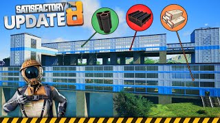 EASY STEEL Foundry in SATISFACTORY Update 8  Lets Play [upl. by Blum]