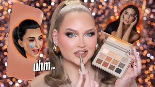 Kim are you serious 😳 The TRUTH Trying SKKN by Kim  NikkieTutorials [upl. by Newol]