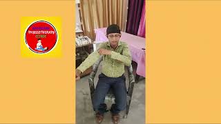 Neck self stretching exercises  Physiotherapy [upl. by Gunthar]