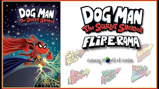 Dog Man The Scarlet Shedder  book 12 by Dav Pilkey  FlipeRama [upl. by Erihppas]