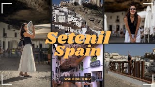 Setenil Spain 2024 🇪🇸  4K walking tour [upl. by Sirromed175]