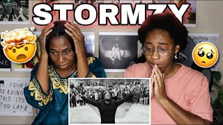 MY MOM REACTS TO UK RAPPER STORMZY FOR THE FIRST TIME BREATHTAKING Favour [upl. by Assirroc]