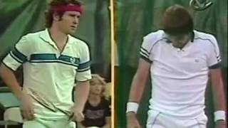 McEnroe vs Connors  Semi Final US Open 1980  0816 [upl. by Bobinette]