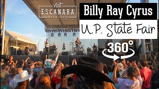 Billy Ray Cyrus at the UP State Fair in Escanaba MI [upl. by Izawa]