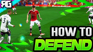 FIFA 22  HOW TO DEFEND  ULTIMATE DEFENDING GUIDE EASY TUTORIAL TO BECOME A BETTER DEFENDER [upl. by Yonah]