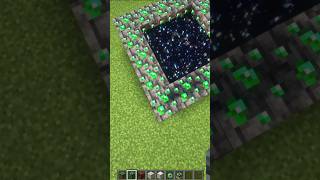 Minecraft Ender Portal with Deepslate Emerald Ore 💎💎💎💎 shorts [upl. by Cybil717]