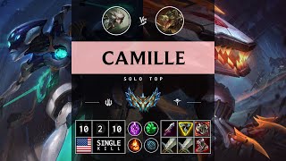 Camille Top vs Renekton  NA Challenger Patch 1414 [upl. by Khoury741]