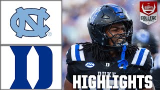 North Carolina Tar Heels vs Duke Blue Devils  Full Game Highlights  ESPN College Football [upl. by Eicnarf]