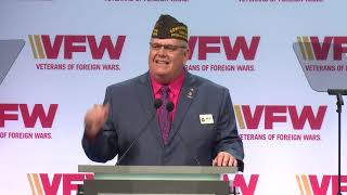 20202021 VFW National Commander Hal Roesch Opening Remarks [upl. by Jereme]