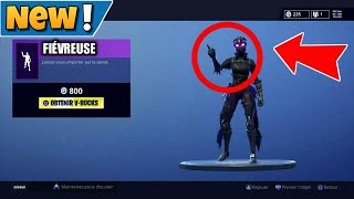 JE TESTE LA NOUVELLE DANSE FIÉVREUSE SUR FORTNITE [upl. by Demetri270]