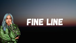 Mabel amp Not3s  Fine Line Lyrics [upl. by Llennoj964]