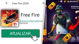 Testei A Nova Atualização Do Free Fire De 2024 [upl. by Volny430]