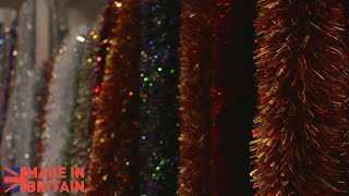 Made In Britain  How tinsel is made [upl. by Ias252]