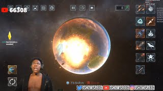 iShowSpeed Destroys Earth On Solar Smash 😂 FULL VIDEO [upl. by Deery]