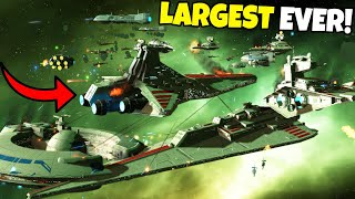 Largest Space Battle of the CLONE WARS  Star Wars EAW Fall of the Republic Mod S213 [upl. by Godric748]