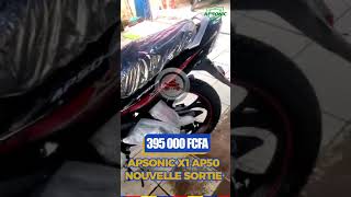 Nous patargeons avec vous la satisfaction dun de nos clients avec sa nouvelle Moto Apsonic X1 AP50 [upl. by Winn642]