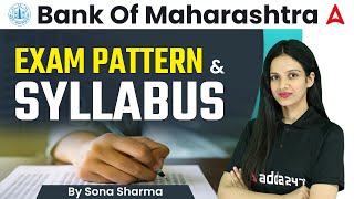 Bank of Maharashtra Recruitment 2022 Exam pattern amp Syllabus  By Sona Sharma [upl. by Elburt]