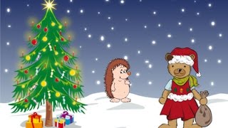 Igel amp Bär niedliches Weihnachtslied♪ Kinderlied über Freundschaft amp Glück WeihnachtsbärTierlied [upl. by Aninat]