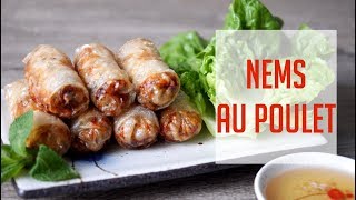 NEMS AU POULET CROUSTILLANTS  RECETTE ULTRA SIMPLE amp FACILE A FAIRE [upl. by Euqinotna]