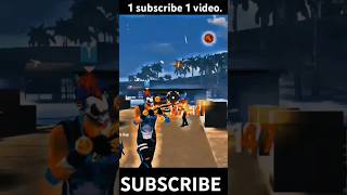 1 subscribe 1 video wait for end shots trending viralfreefireshorts [upl. by Eadnus]