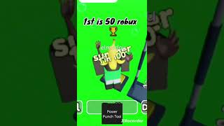 Robux competition goobers rng rng robuxgiveaway f2p roblox [upl. by Minnaminnie818]