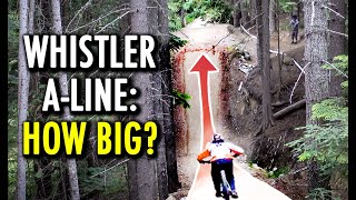 Whistler ALINE Can I Clear the Worlds Most Famous Jump Trail [upl. by Trista]