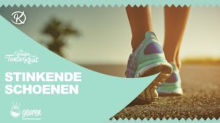 Stinkende schoenen ontgeuren  De Gouden Raad van Tante Kaat [upl. by Rudy]